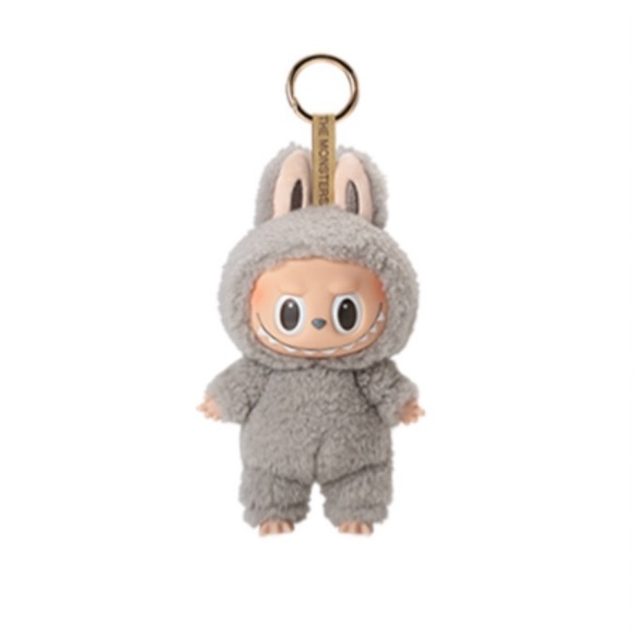 POP MART Accessories - Pop Mart Labubu The Monster Tasty Macarons Sesame Bean Vinyl Plush Pend…